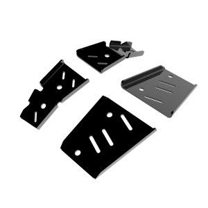 UTV CFMOTO UFORCE 800XL FÜGGESZTŐKAR-VÉDŐ (A-ARM) – 8 MM-ES HDPE, FEKETE, 2, nordicamoto.ro