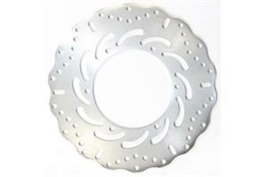 Contour Fixed Brake Rotor Silver, Stainless Steel