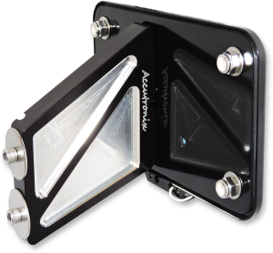 Side-mount License Plate Kit Anodized Black, Machined Aluminum, 1, nordicamoto.ro