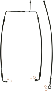 Xr Stainless Extreme Response Front Dot Brakeline Kit Black Oversize [+203 mm (8'')], 1, nordicamoto.ro