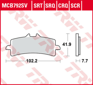 TRW szinterezett első féktárcsák STREET APRILIA RSV4 '09-/ DUCATI V4 PANIGALE '18-/PANIGALE 1299 '15-/ KAWASAKI H2 '15-/ ZX10R / RR '16-/KTM 990 SMR '10-'13/ 1190 RC8 '08–'15/ 1290 SUPERDUKE '14 –, nordicamoto.ro