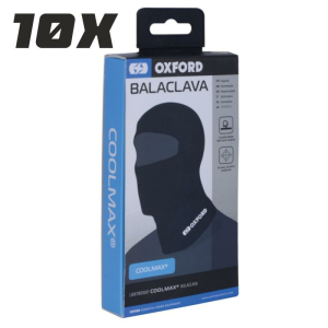 Oxford COOLMAX Negru sapka-készlet, 10 darabos készlet., 1, nordicamoto.ro