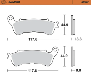 Roadpro Sinter roller