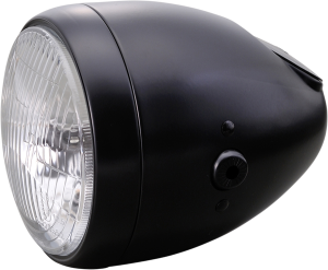 Vintage Headlight Black, 1, nordicamoto.ro