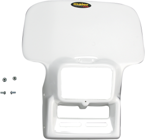 Replacement Headlight Plastic White, 1, nordicamoto.ro