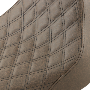 Renegade Lattice Stitch Solo Seat Brown, 1, nordicamoto.ro