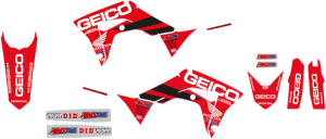 Replica Team Graphic Kits Red, White