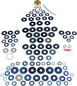 Gold Valve Shock Kit Gold 
