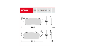 Trq Brake Pad Sintered Race, 3, nordicamoto.ro