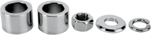 Axle Spacer/nut Kit Silver, 1, nordicamoto.ro