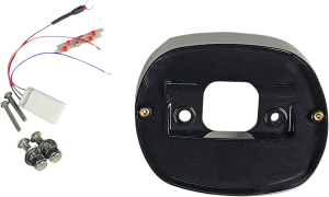 Taillight Baseplate For Harley-davidson Black, 1, nordicamoto.ro