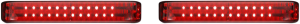 Probeam® Bagz Led Saddle Bag Lights Chrome, 2, nordicamoto.ro