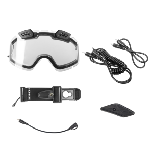 CKX fűtött utólagos felszerelési készlet a Goggle 210° Airflow átlátszó modellhez, nordicamoto.ro