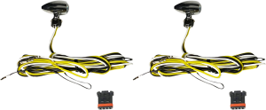 Micro Bullet Dual Color Led Turn Signals Chrome, 2, nordicamoto.ro