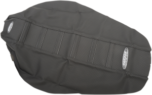 6-rib Gripper Seat Cover Black, 1, nordicamoto.ro