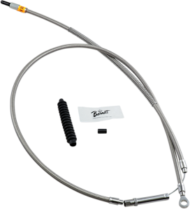 High-efficiency Stainless Steel Clutch Cable For Harley-davidson Silver +152 mm (6''), 1, nordicamoto.ro