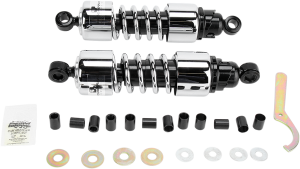412 Series Cruiser Shocks Black, Chrome, 1, nordicamoto.ro