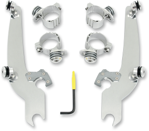No-tool Trigger-lock Mount Kit For Sportshield Silver, 1, nordicamoto.ro