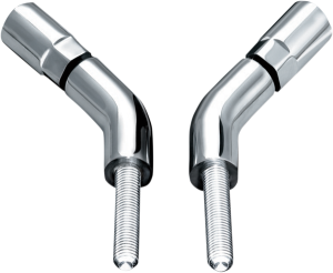 Mirror Stem Extenders Chrome, 2, nordicamoto.ro