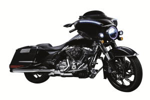 Steel Fairing/windshield Trim Black