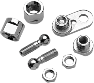 Chrome Front Turn Signal Swivel Kit Chrome