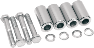 Front Fender Mounting Kit Chrome, 1, nordicamoto.ro