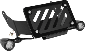 License Plate Kit Black