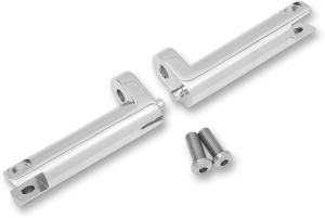 Passenger Footpeg Mount Kits Silver