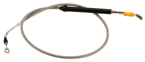 Stainless Steel Braided Clutch Cable Silver