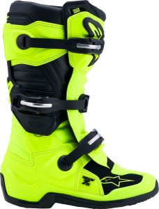 Alpinestars Tech 7S gyermekporvédő, fluoreszkáló sárga/fekete, 40,5-es méret, 5, nordicamoto.ro