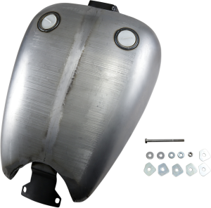 Extended Smooth Top Gas Tank Raw, 2, nordicamoto.ro