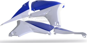 Radiator Covers For Yamaha Blue, White 