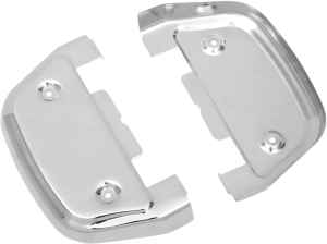 Passenger Floorboard Covers Silver