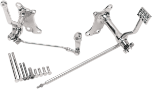 Forward Controls Without Pegs Silver Standard, 1, nordicamoto.ro