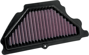 High-flow Air Filter Black, Red