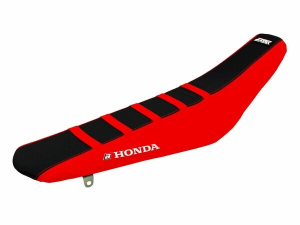 Zebra Seat Cover Red