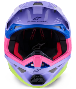 Alpinestars Supertech M10 Jett Lawrence R01 lila XS bukósisak, 3, nordicamoto.ro