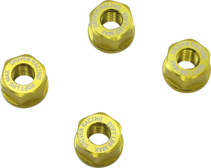 Sprocket Nuts Gold