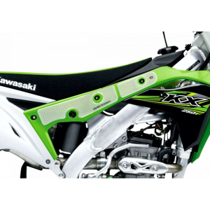 OneDesign Kx450f Átlátszó, tiszta oldalsó ragasztószalagok tartályhoz, nordicamoto.ro