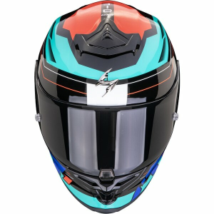 Casca integrala sport SCORPION EXO-R1 EVO AIR BLAZE Negru/Albastru/Rosu S, 4, nordicamoto.ro