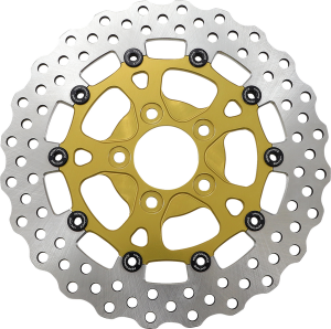 Two-piece Brake Rotor Gold