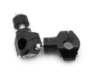 Bar Mounts For Triple Clamp Black, Silver, 1, nordicamoto.ro