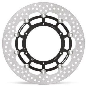 Halo sorozatú úszó rotor, fekete, rozsdamentes acél