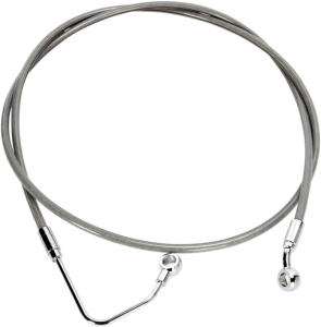 Xr Stainless Upper Brake Line Silver, Polished Oversize [+254 mm (10'')], 3, nordicamoto.ro