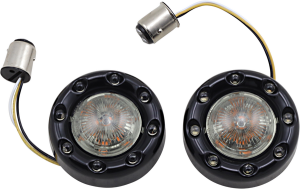 Probeam® Bullet Ringz 1157 Front Turn Signals Gloss, Black