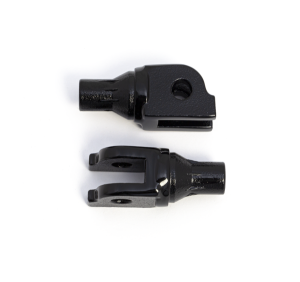 Tapered Footpeg Adapter Black, 1, nordicamoto.ro