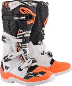 Boot Tech 5 Wht-bk-or 10 