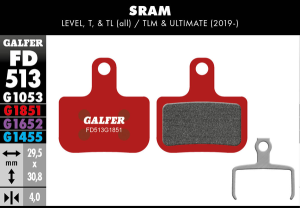 G1851 Advanced Brake Pads, 1, nordicamoto.ro