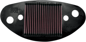 High-flow Air Filter Black, Red, 1, nordicamoto.ro