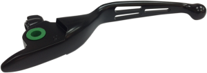Slotted Wide Blade Lever Black